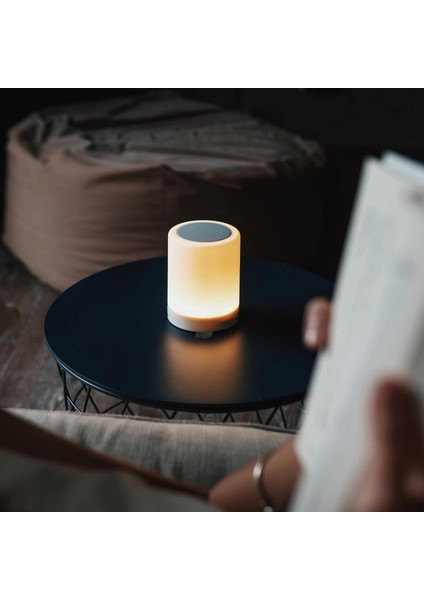 Rgb Touch Lamp Portable Speaker Led Işıklı Hoparlör Kamp Lambası Çadır Lambası Rgb Led Işıklar fiyatları