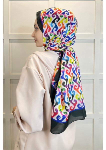 Scarf Pamuk Soft Şal - Kadın Tesettür Desenli Şal 01123 modelleri