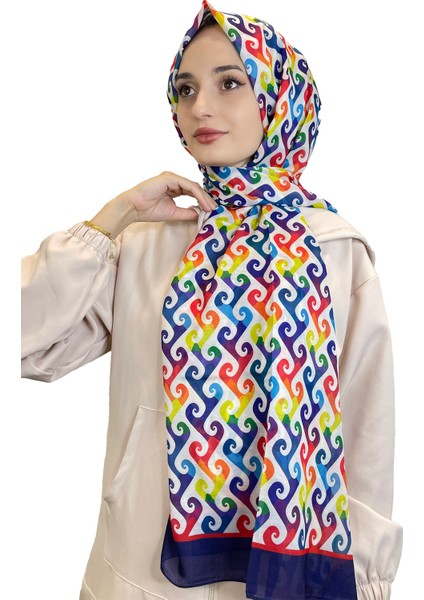 Scarf Pamuk Soft Şal - Kadın Tesettür Desenli Şal 01123