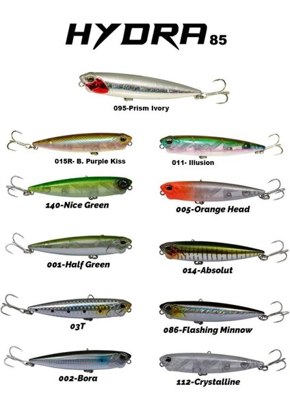 Hydra HY-85SW 8.5cm 10G Suni Yem fiyatları