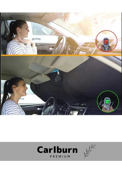 Özel Üretim Uv Işık Engelleyici Çift Katmanlı Dayanıklı Çantalı Katlanabilir Ön Cam Araba Güneşliği