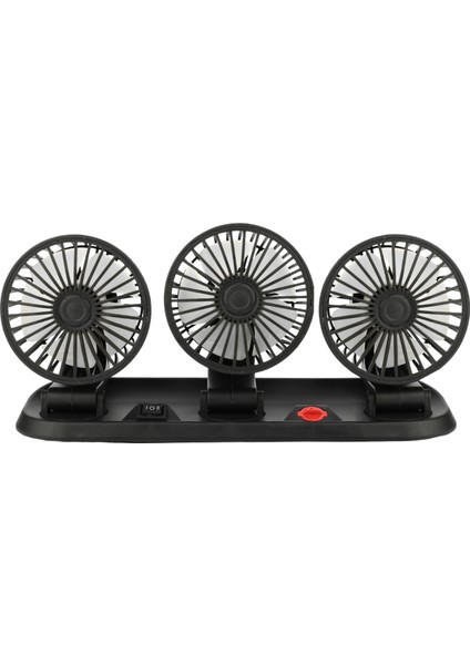 Araç Araba Otomobil 3 Lü Vantilatör Fan Pervane Soğutucu 12V FAN40