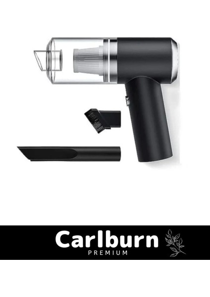 Premium 9000PA Çekiş 4000MAH Pil Otomatik Aydınlatmalı Taşınabilir Katlanabilir Akülü Araç Süpürgesi indirimleri