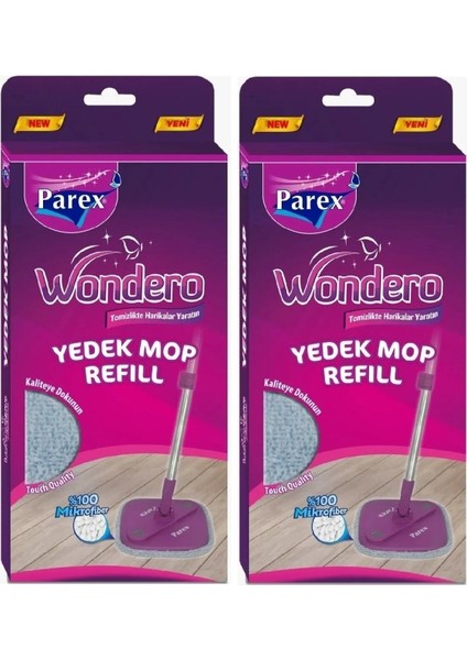 Wondero Yedek Paspas Mop x 2 Adet