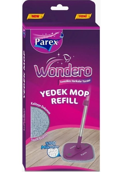 Wondero Yedek Paspas Mop x 2 Adet