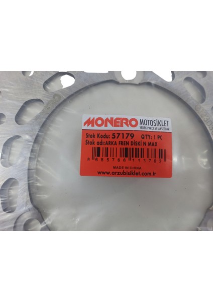 2DP-F582W-00 Arka Fren Diski Orj. Yamaha Nmax 125 155 2015-2023 indirimleri