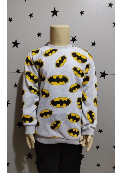 Çocuk Sweatshirt BATMAN Desenli