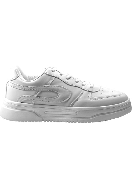 V-331 Siyah & Beyaz Bağlı Erkek Sneaker Spor Ayakkabı