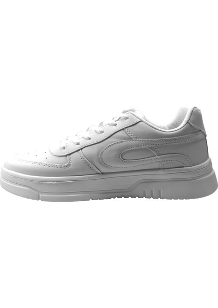 V-331 Siyah & Beyaz Bağlı Erkek Sneaker Spor Ayakkabı