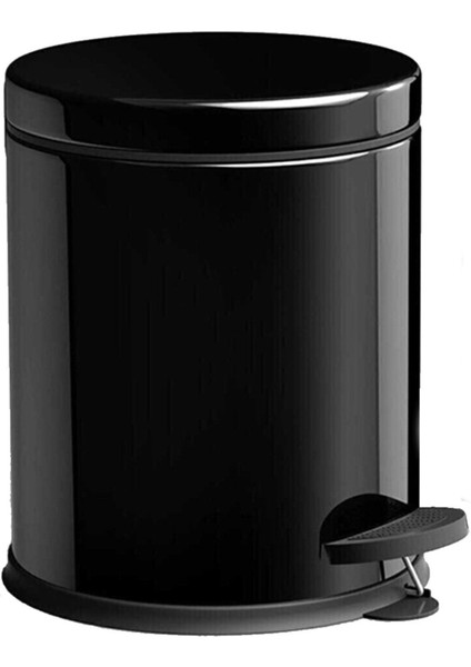Micro 5 Litre Siyah Pedallı Çöp Kovası