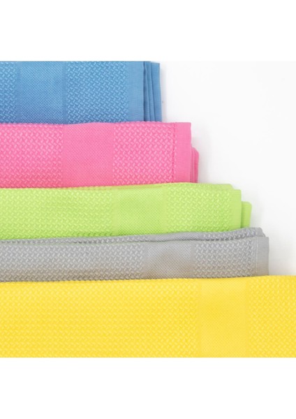 Mikrofiber Cam Bezi 5'li Set, Temizlik ve Dekorasyon İçin Uygun, TR Menşei
