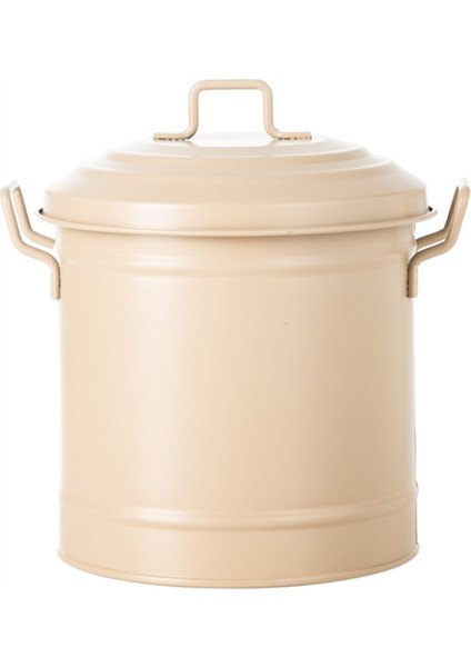 Mini Çöp Kovası Mat Krem 3 5 Lt