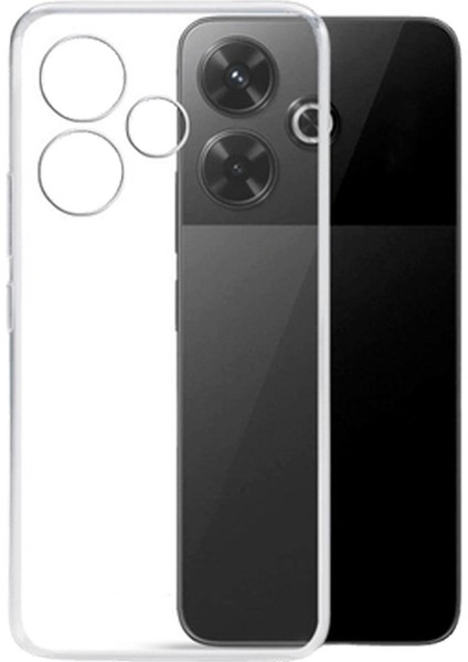 Xiaomi Redmi 13 Kılıf Şeffaf Kamera Korumalı Esnek Yumuşak Silikon