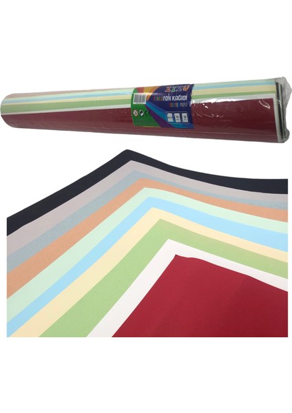 Hamurundan Boyalı Rulo Fon Kartonu 50X70 10LU