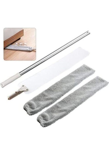 Tekno Trust Portatif Ince Toz Temizleyici Paspas Temizlik Mopu Yatak Koltuk Altı Boşluk Toz Fırçası fiyatları