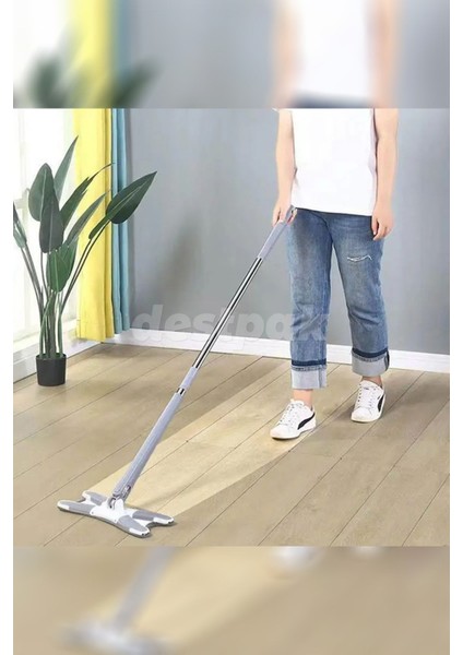 Kendinden Sıkmalı Mop Seti, Yedek Bez Hediyeli, Beyaz-Gri, Kenar ve Köşe Temizliği modelleri