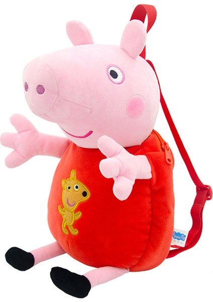 Peppa Pig Sırt Çantası George Peluş Oyuncak Çocuk si (Yurt Dışından)