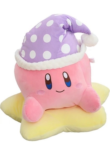 Süper Sevimli Kirby Nightcap Doll Peluş Yastık Oyuncak Kız  (Yurt Dışından)