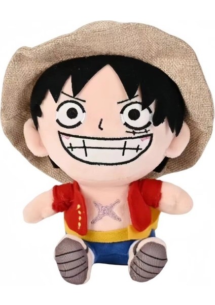 25CM Uyanış Luffy Tek Parça Anime Yol Peluş Oyuncak (Yurt Dışından)