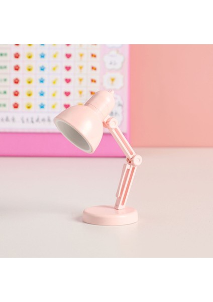 3'lü Mini LED Masa Lambası Pembe (Yurt Dışından)