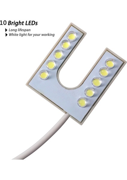 LED Işıklı Dikiş Makinası Işığı U Şeklinde Çok Renkli (Yurt Dışından) modelleri