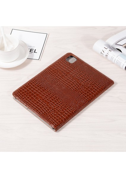 iPad Pro 13 2024 Kahverengi Timsah Derisi Kılıf (Yurt Dışından) fırsatları