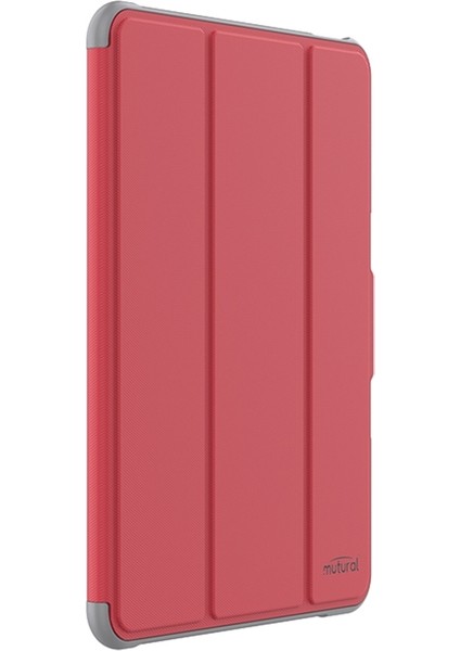 iPad Air 11 2024 Kırmızı Için Akıllı Deri Kılıf (Yurt Dışından)