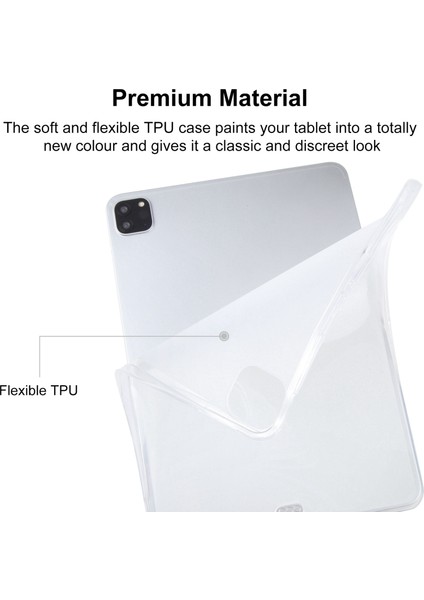 iPad Pro 13 2024 Çok Renkli Tpu Tablet Kılıfı (Yurt Dışından) modelleri