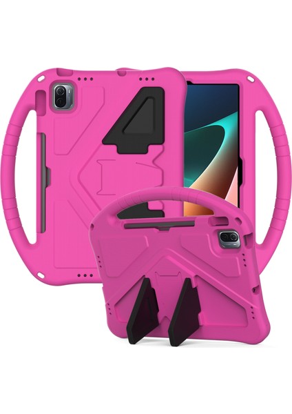 Xiaomi Pad 5 / Pad 5 Pro 2021 Rose Red Için Eva Düşme Önleyici Kılıf (Yurt Dışından)