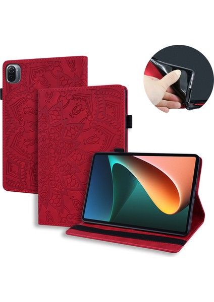 Xiaomi Pad 5 Pro 12.4 Inç Kırmızı Tablet Kılıfı (Yurt Dışından) fırsatları