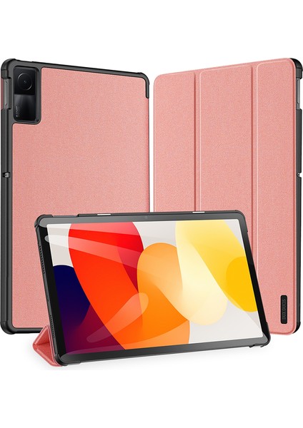 Domo S Pu Tablet Kılıfı Xiaomi Redmi Pad Se Pembe (Yurt Dışından)