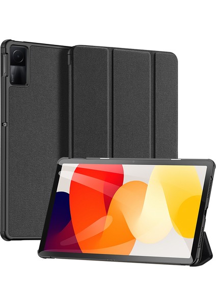 Xiaomi Redmi Pad Se Siyah Için Domo'nun Pu Tablet Kılıfı (Yurt Dışından)