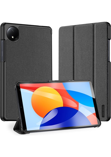 Domo'nun Pu Tablet Kılıfı Xiaomi Redmi Pad Se 4g Siyah (Yurt Dışından)