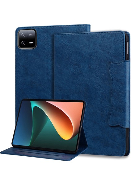 Xiaomi Pad 6 Kraliyet Mavisi Için Kedi Toka Kılıfı (Yurt Dışından) modelleri