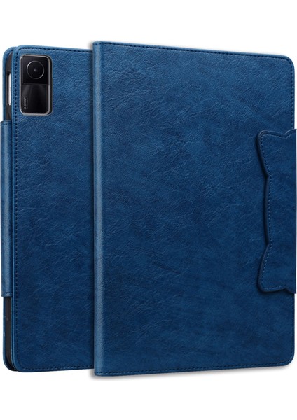 Xiaomi Redmi Pad Se Kraliyet Mavisi Için Kedi Toka Kılıfı (Yurt Dışından)
