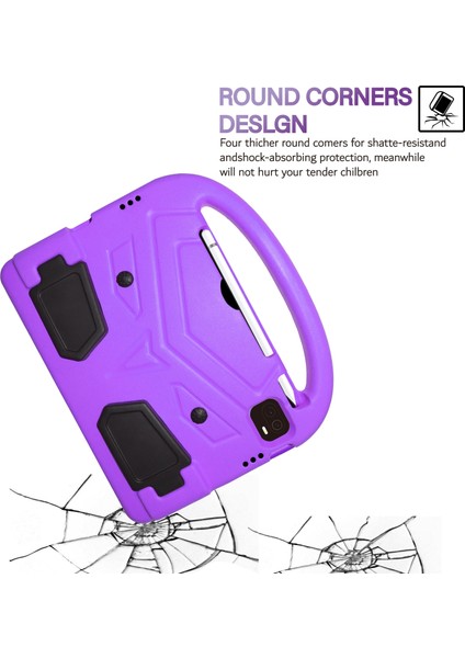 Serçe Tarzı Eva Malzeme Çocuk Darbeye Dayanıklı Muhafaza Shl Xiaomi Pad 5 / Pad 5 Pro Mor (Yurt Dışından) fırsatları