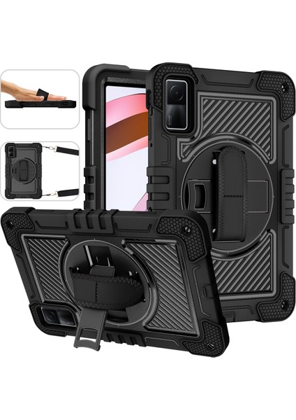 Pc Kontrast Silikon Tablet Kılıfı Xiaomi Redmi Pad 10.61 Siyah (Yurt Dışından) fiyatları