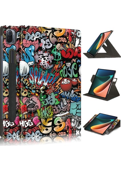 Xiaomi Mi Pad 5 Pro 11 Inç Graffiti Için Tablet Kılıfı (Yurt Dışından) fiyatları