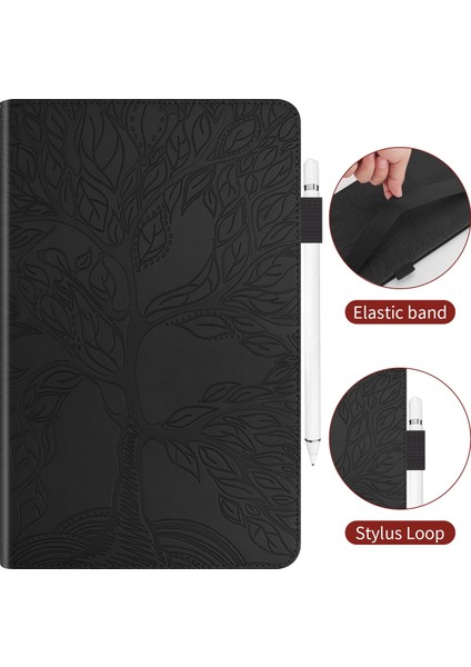 Hayat Ağacının Tablet Kılıfı Xiaomi Pad 6 / Pad 6 Pro Siyah (Yurt Dışından) modelleri