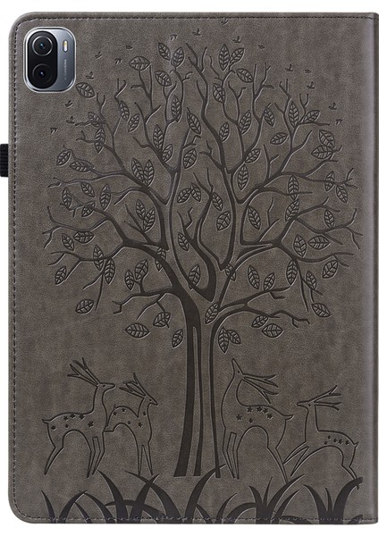 Ağaç ve Geyik Tablet Kılıfı Xiaomi Pad 5/5 Pro Gri (Yurt Dışından) modelleri