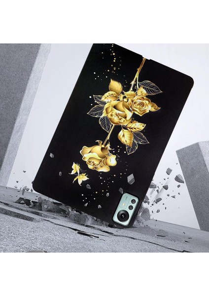 Xiaomi Pad 5 Pro 12.4 Altın Gül Için Boyalı Tpu Tablet Kılıfı (Yurt Dışından) fırsatları