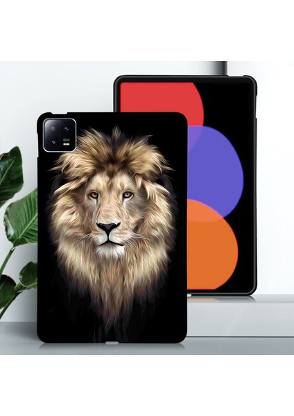 Xiaomi Pad 6 Lion Için Boyalı Tpu Tablet Kılıfı (Yurt Dışından) modelleri