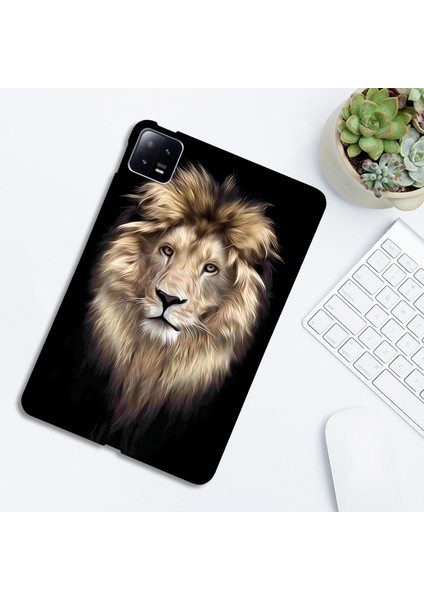 Xiaomi Pad 6 Lion Için Boyalı Tpu Tablet Kılıfı (Yurt Dışından) fırsatları