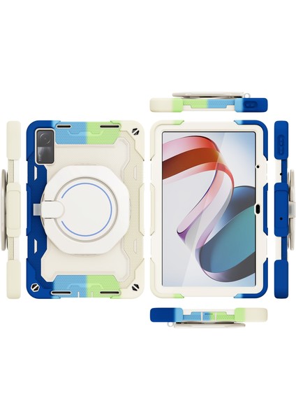 Silikon + Pc Tablet Kılıfı Xiaomi Redmi Pad Renkli Mavi (Yurt Dışından) fiyatları
