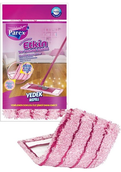 Mikrofiber Etkin Yer Temizlik Sistemi Yedek