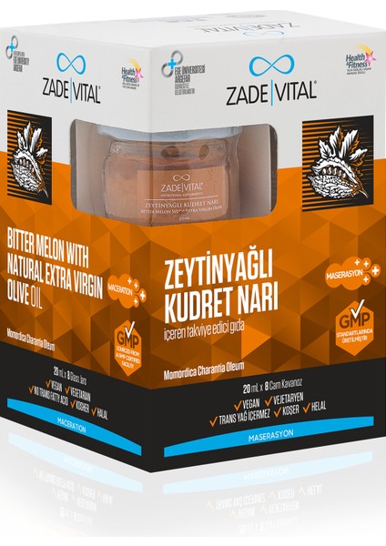 Zade Vital Zeytinyağlı Kudret Narı 8 Cam Kavanoz