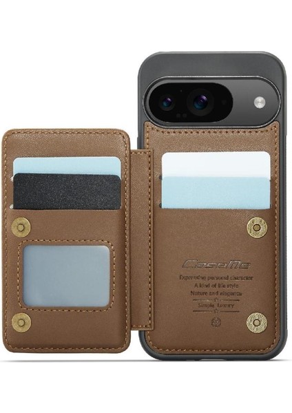 Google Piksel 9 Için Flip Case Rfıd Engelleme Kart Tutucu Kickstand Pu Ince (Yurt Dışından) indirimleri