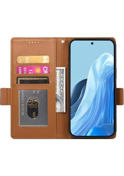 Samsung Galaxy M35 Günlük Kullanım Için Flip Case Cüzdan Iş Çevir Kart Yuvaları (Yurt Dışından)