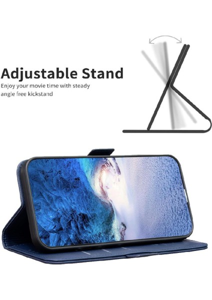 Oppo A95 4g Pu Deri Cüzdan Kickstand Kart Yuvaları Tutucu Için Flip Case (Yurt Dışından)