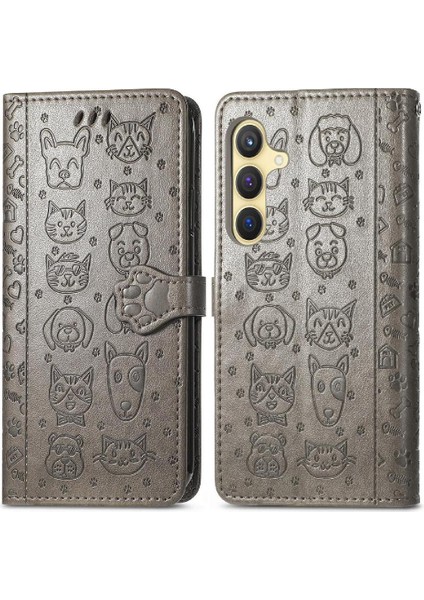 Samsung Galaxy S24 Artı Darbeye Deri Kılıf Karikatür Hayvanlar (Yurt Dışından) fiyatları